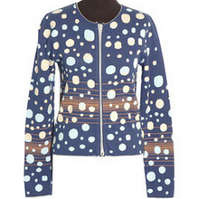 Laden Sie das Bild in den Galerie-Viewer, xess+baba Strickjacke blue
