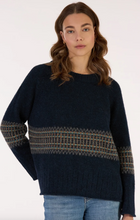Laden Sie das Bild in den Galerie-Viewer, les racines Jacquard Pullover
