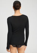 Laden Sie das Bild in den Galerie-Viewer, Hanro Shirt lace grey
